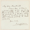 J.L. O’Sullivan letter to E.A. Duyckinck
