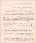 John Bachman letter to “Dear Sir”