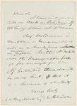 Edward Robinson letter to E.A. Duyckinck