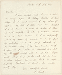 Edward Everett letter