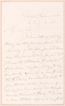 Fitz-Greene Halleck letter to William L. Anthony (?)