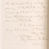 Fitz-Greene Halleck letter to William L. Anthony (?)