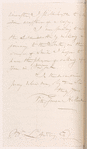 Fitz-Greene Halleck letter to William L. Anthony (?)