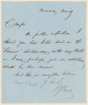Edward S. Gould letter