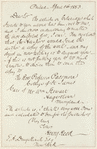 Henry Reed letter to E.A. Duyckinck