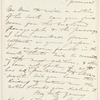 Anne Charlotte Lynch letter to E.A. Duyckinck