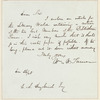 William Turner letter to E.A. Duyckinck