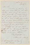 Alice Bradley Neal letter to E.A. Duyckinck