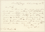 Tayler Lewis letter to E.A. Duyckinck