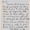 Rufus Wilmot Griswold letter to “R.W.G”