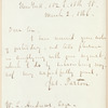 James Parton letter to W.L. Andrews
