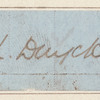 Clipped autograph