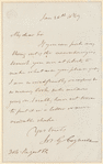 Joseph G. Cogswell letter