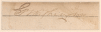 George Washington clipped autograph