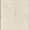 William Dunlap letter to A. Anderson (inside printed flyer)