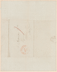 William Dunlap letter to A. Anderson (inside printed flyer)