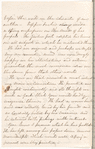 Silas Potter letter to E.A. Duyckinck
