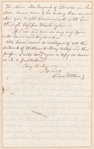 Silas Potter letter to E.A. Duyckinck