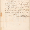 Joseph T. Buckingham letter to Whitiny Backus
