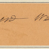 Daniel Webster clipped autograph