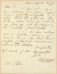 Robert Walsh letter to Col. Stone