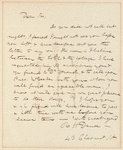 Richard Henry Dana letter to E.A. Duyckinck