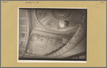 Fifth Avenue Theater interior: showing chandelier, rotunda and second balcony, 1185 Broadway