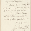 George Bancroft letter to E.A. Duyckinck