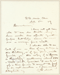 George Perkins Marsh letter to E.A. Duyckinck