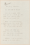 Alexander Hill Everett poem, “The Young American,” to J.L. O’Sullivan