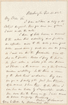 William Henry Seward letter to George E. Blake