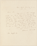 Richard Hildreth letter to E.A. Duyckinck