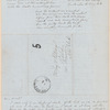 John Greenleaf Whittier letter containing untitled poem, to Wiley & Putnam