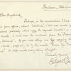 Edgar Allan Poe letter to E.A. Duyckinck