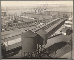West Side Highway and Piers 95-96-97-98, Looking west from roof of 619 West 54th Street