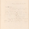 Frances Sargent Osgood letter to E.A. Duyckinck with untitled poem