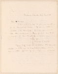 Frances Sargent Osgood letter to E.A. Duyckinck with untitled poem