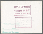 Henry Maurer, 420-422 East 23rd Street, looking southeast