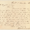 Rufus Wilmot Griswold letter to E.A. Duyckinck