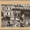Milk wagon and old houses, Grove Street, No. 4-10