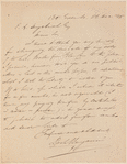 Letter to E.A. Duyckinck