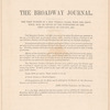 Letter to E.A. Duyckinck (inside flyer)