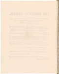 Letter to E.A. Duyckinck (inside flyer)