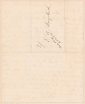 Letter to E.A. Duyckinck (inside flyer)