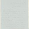 Letter to E.A. Duyckinck
