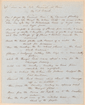 Poem, “Lines on the Late Carnival at Rome”