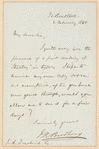 Letter to E.A. Duyckinck