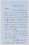 Richard Henry Dana letter to Messrs. Duyckinck