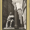 DePeyster statue, Bowling Green, looking north on Broadway