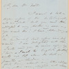 Anna Cora Mowatt letter to Mr. Fields